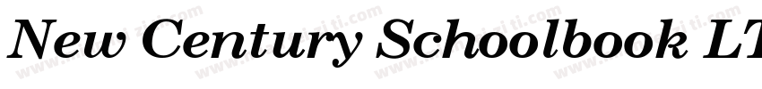 New Century Schoolbook LT W01Rm字体转换